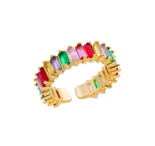 Bunter verstellbarer ring ohne - verstellbarer,