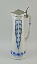 99845758-d Keramik Kanne Westerwald Jugendstil H40cm