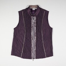 STENAU Damen Weste Gr. 38 Lila