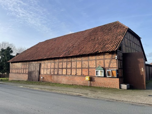 Eichenfachwerk ziegel und - ziegel,
