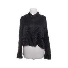 Zara, Bluse, Größe: L, Schwarz, Viskose, Satin, Damen -7SM