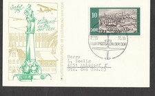 DDR - Sonderkarte - 3. Luftpostsalon der DDR - Stempel: Suhl