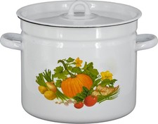 Emaille kochtopf topf mit - kochtopf,