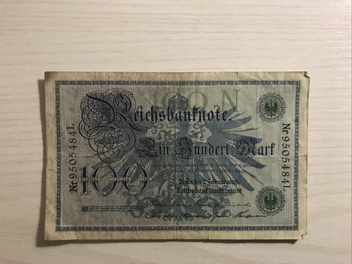 Reichsbanknote 100 reichsmark - reichsbanknote,