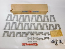 Lionel Spur 0 etc Stützbock Set 110 + 9 Brückenpfeiler A, sehr gut+OVP #CD79-3