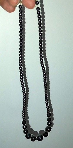 Halskette hämatit cm - 40,