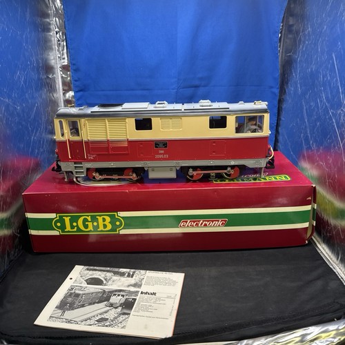 Lgb 2096 electronic loco - s,