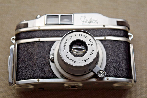 Vintage gamma duflex kamera - gamma,