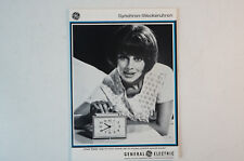 General Electric Synchron Weckeruhren 1960 70er Jahre deutsch Prospekt B5369
