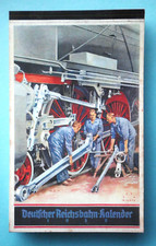 Deutscher Reichsbahn-Kalender 1938, ORIGINAL außer Deckblatt und Seiten 1 bis 3