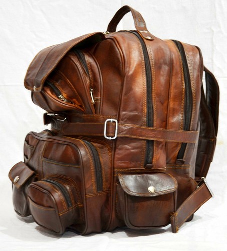 Echt leder großer - echt, rucksack