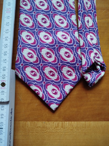 Krawatte retro vintage lila