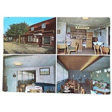 Ansichtskarte AK Dänschendorf Fehmarn 2449 Gasthaus J. Schneider Ungl. Mehrbild