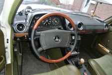 Mercedes Holzlenkrad W107 W108 W114 W115 W116 W123  Lederlenkrad Holz - Lenkrad