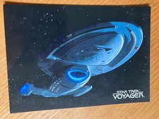Ansichtskarte Star Trek, USS Voyager NCC 74656, The Next Generation