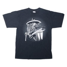 GILDAN Skeleton Puro Bandido Herren Band T-Shirt Beige M