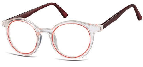 Neu rot transparente fast - +,
