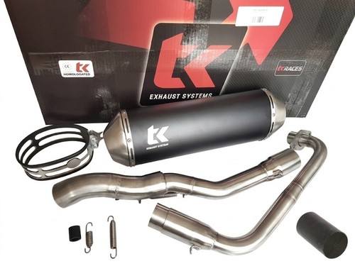 Turbo kit edelstahl auspuff - turbo, +