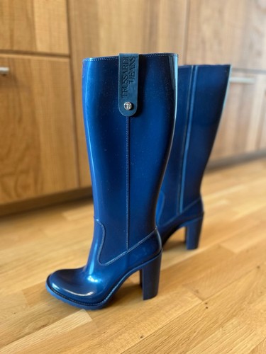 Trussardi gummistiefel hoch - trussardi,