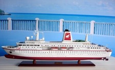 Handgefertigtes Modellschiff