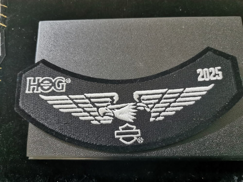 Harley davidson hog aufnäher - harley-davidson,