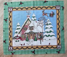 1 Panel Weihnachten Winter