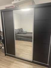 Kleiderschrank von A&j Möbelland Schwebetürenschrank Aus Holz