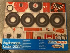 fischertechnik 200/1 Ergänzungskasten super Zustand vollständig Anleitung 30145