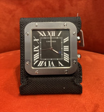 Cartier Santos Edelstahl/Leder