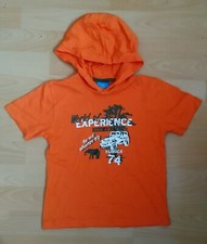 T-Shirt mit Kapuze Gr. 104 Orange Topolino
