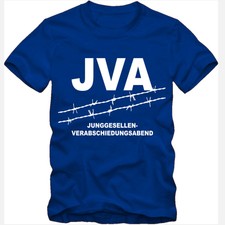 Herren T-Shirt JVA Junggesellen Verabschiedungs Abend S-3XL 