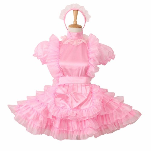 Girl sissy maid - sissy, pink