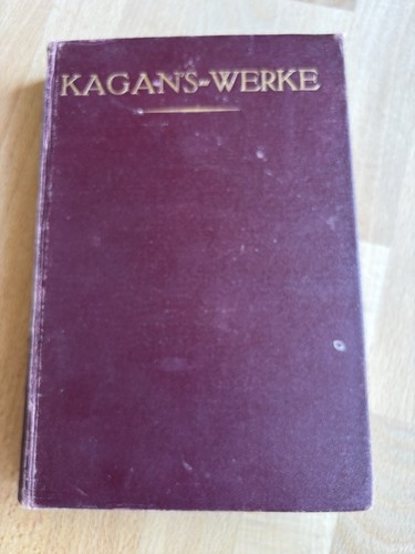 Bernhard kagan wegweiser - kagan, –