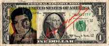 A. WARHOL 1 Dollarnote