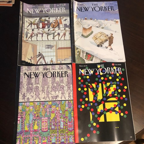 The new yorker magazin set - new, 4