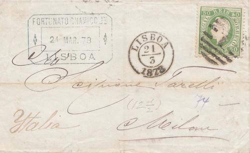 Portugal 1878 lisboa nach - 1878,