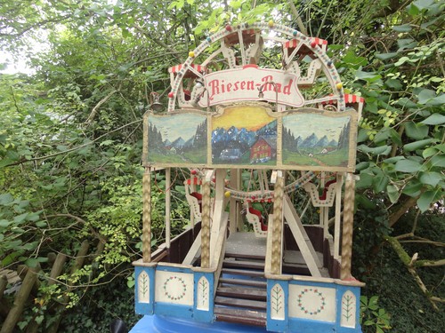 Altes wunderschönes riesenrad - wunderschönes,
