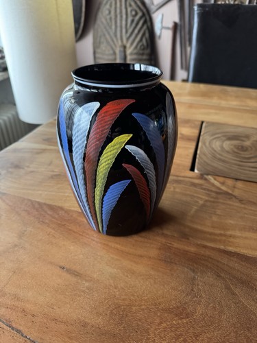 Vase lucka hyalith - lucka, amethyst
