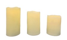 LED Kerzen Set 3-teilig
