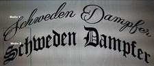 Aufkleber schweden dampfer - aufkleber,
