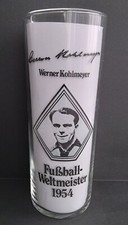 WM 1954??Wunder von Bern Hannen Alt Sammelglas Werner Kohlmeyer 1.FC K'lautern