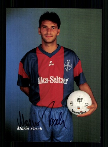 Mario posch autogrammkarte - posch,
