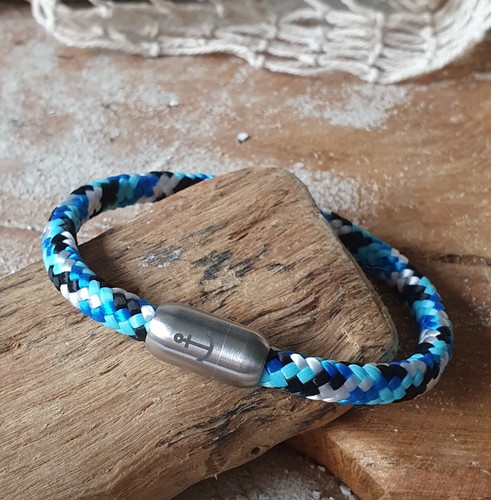 Armband segeltau anker 6mm - "anker",