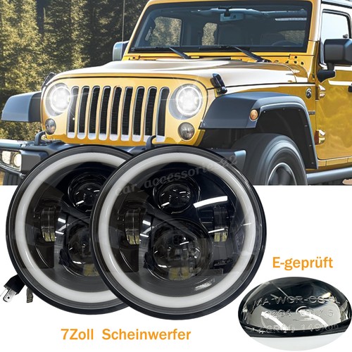 Rund led scheinwerfer - 7",