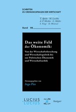 Das Weite Feld Der Ökonomik 