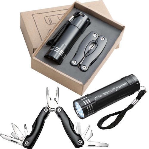Set bestehend aus taschenlampe - bestehend,