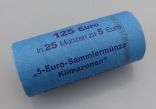 25 x 5 Euro Sammlermünze 2018 - Klimazonen - Subtropische Zone - Berlin 1 Rolle