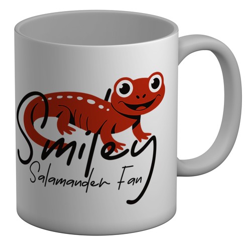Axolotl smiley salamander fan - axolotl,