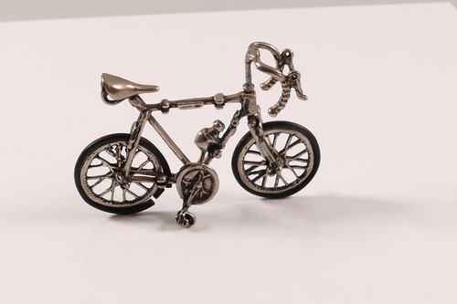 Silberfigur silber fahrrad - silberfigur,