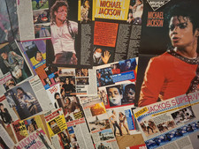 Michael Jackson XL 50+ Clipping Sammlung + Poster Vintage 90er Bravo Popcorn rar